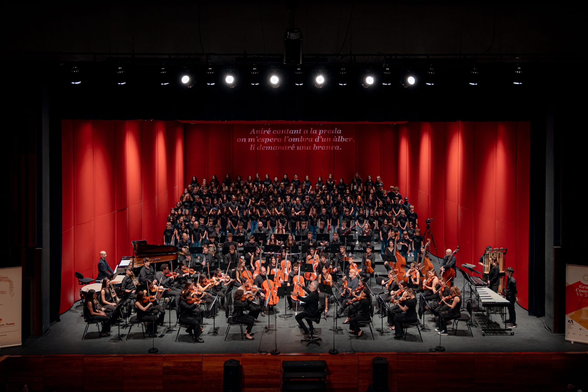 L'Escola de Música de Vic ha tancat aquest vespre els actes de celebració del seu 180è aniversari